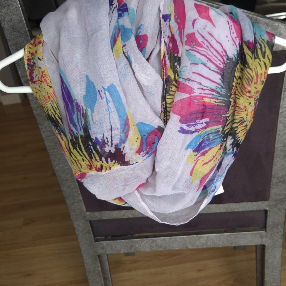 Colorful Abstract Infinity Scarf